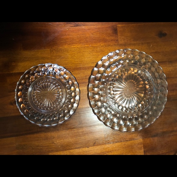 Set of Vintage Bubble Dishes (8 total) - Picture 4 of 5